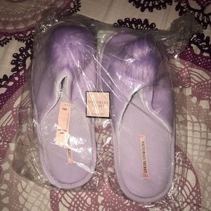 Victoria Secret Pom Pom Slippers